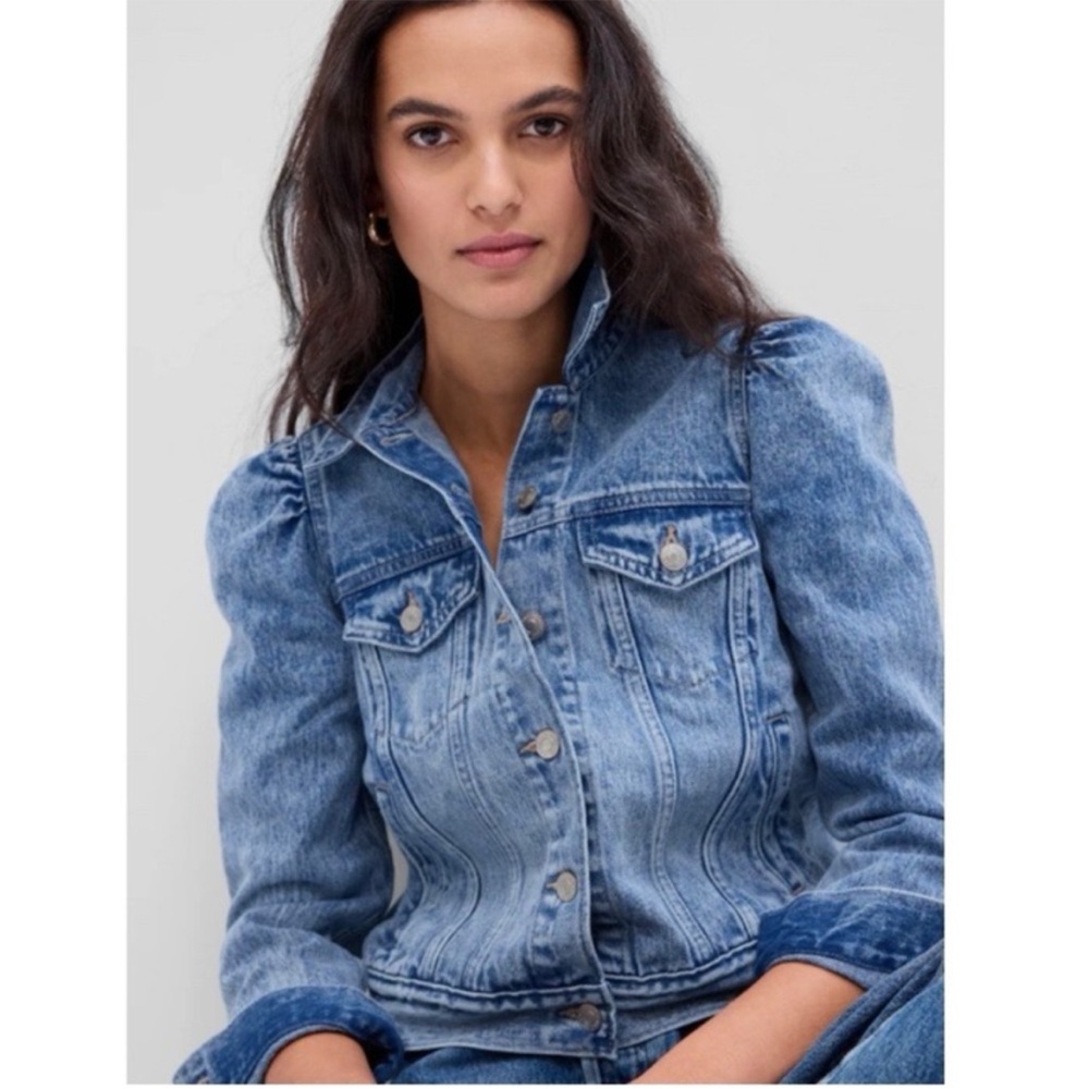 GAP Women's Blue Jean Jacket